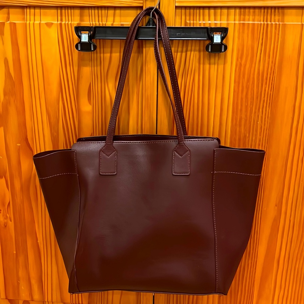 Good Condition Leather Zara Handbag